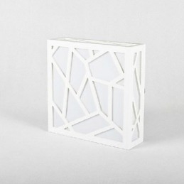 Plafoniera a filo in legno e bambù, 25 cm, E26/E27