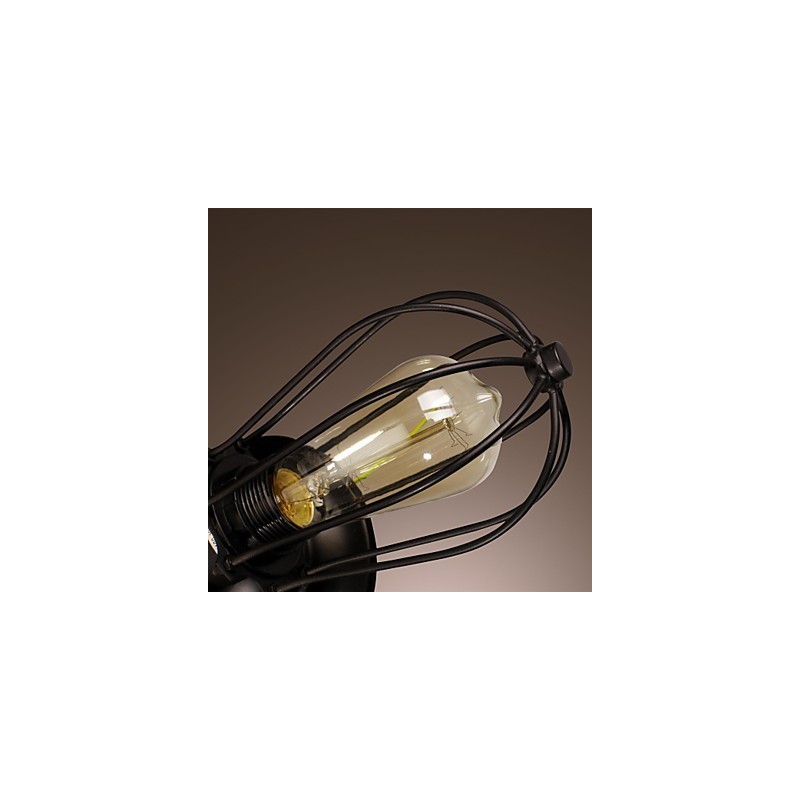 Applique da parete esterna classica dorata a 2 luci in vetro trasparente