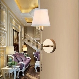 Applique da parete classica in metallo ottone Mini Style