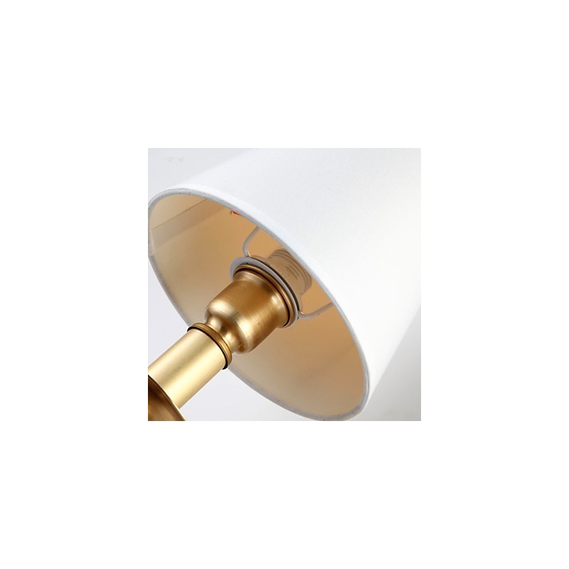Applique da parete classica in metallo ottone Mini Style