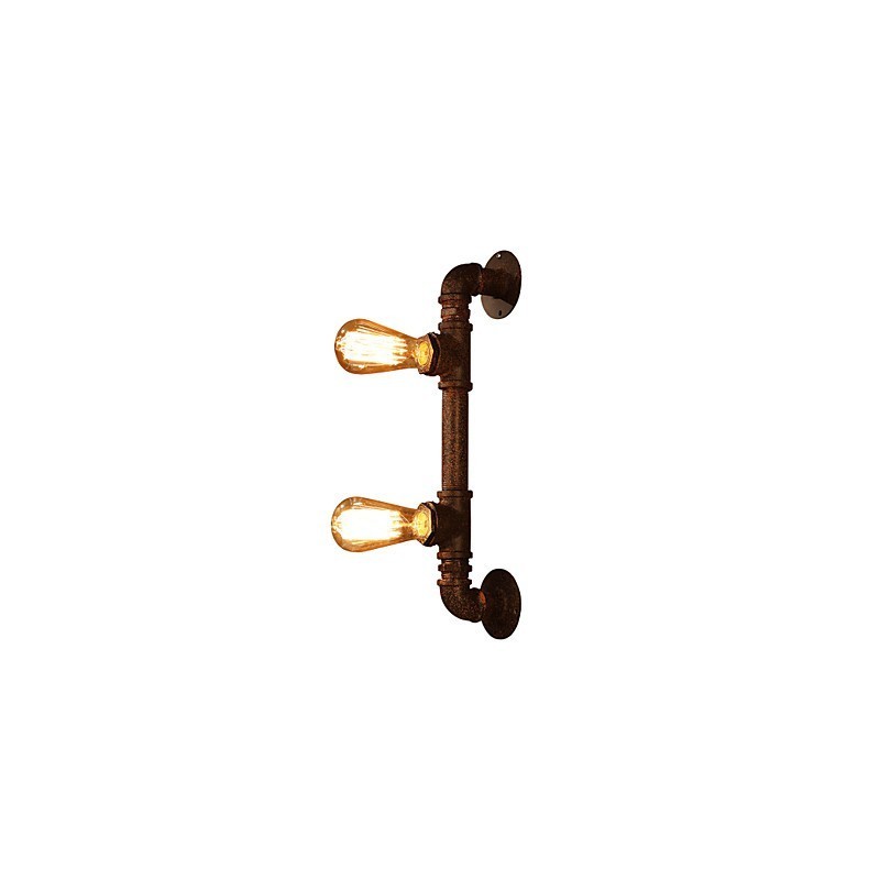 Applique da parete Mini Style rustico/lodge in metallo