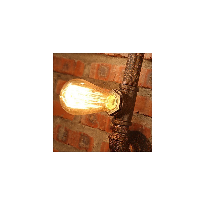 Applique da parete Mini Style rustico/lodge in metallo