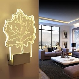 Applique da parete a filo moderna contemporanea con LED
