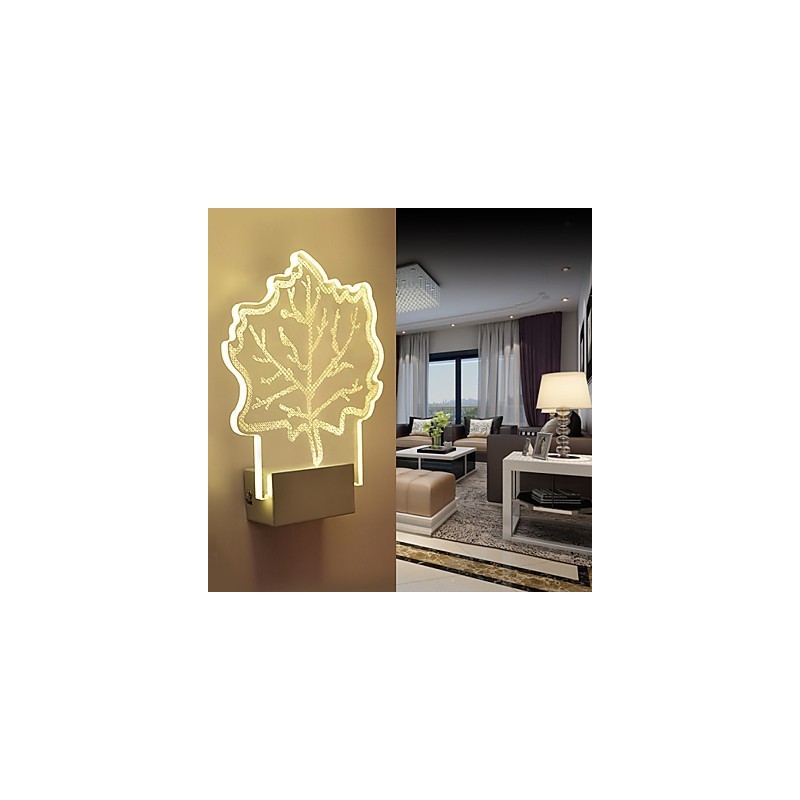Applique da parete a filo moderna contemporanea con LED