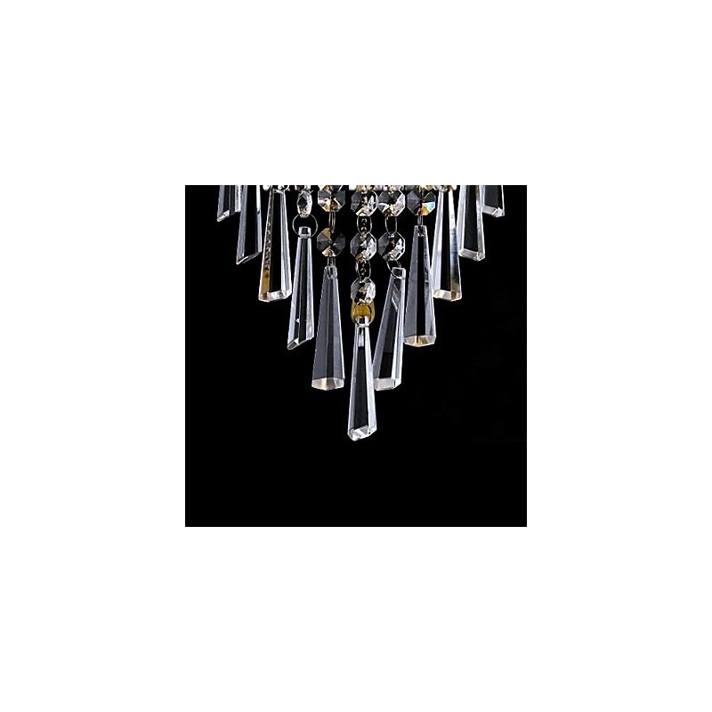 Applique da parete in cristallo moderno con 1 luce