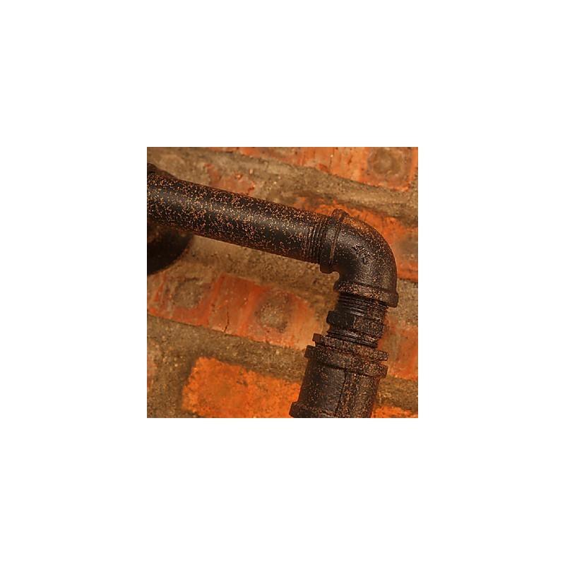Applique da parete Mini Style rustico/lodge in metallo