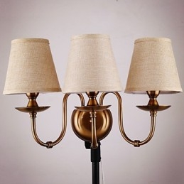 Applique da parete per lettura Mini Style Rustico/Lodge in metallo