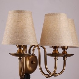 Applique da parete per lettura Mini Style Rustico/Lodge in metallo