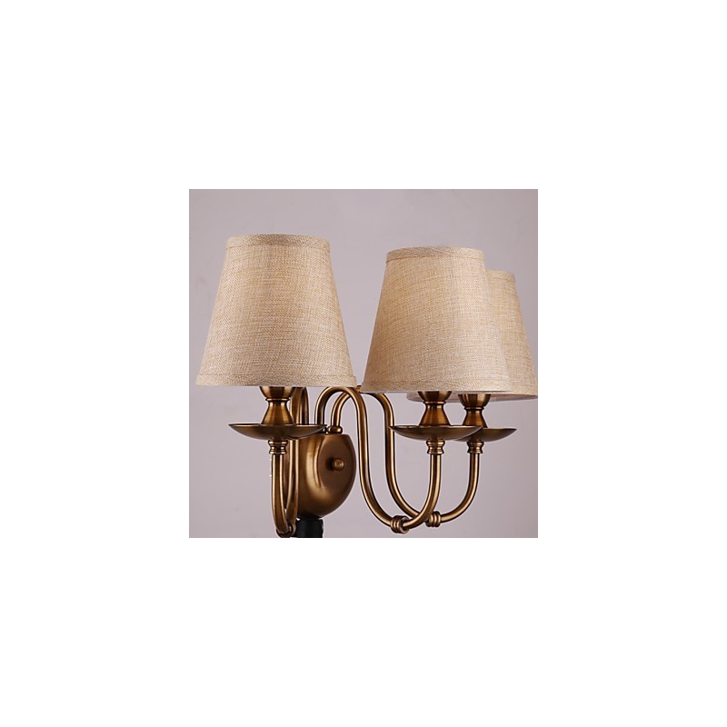 Applique da parete per lettura Mini Style Rustico/Lodge in metallo