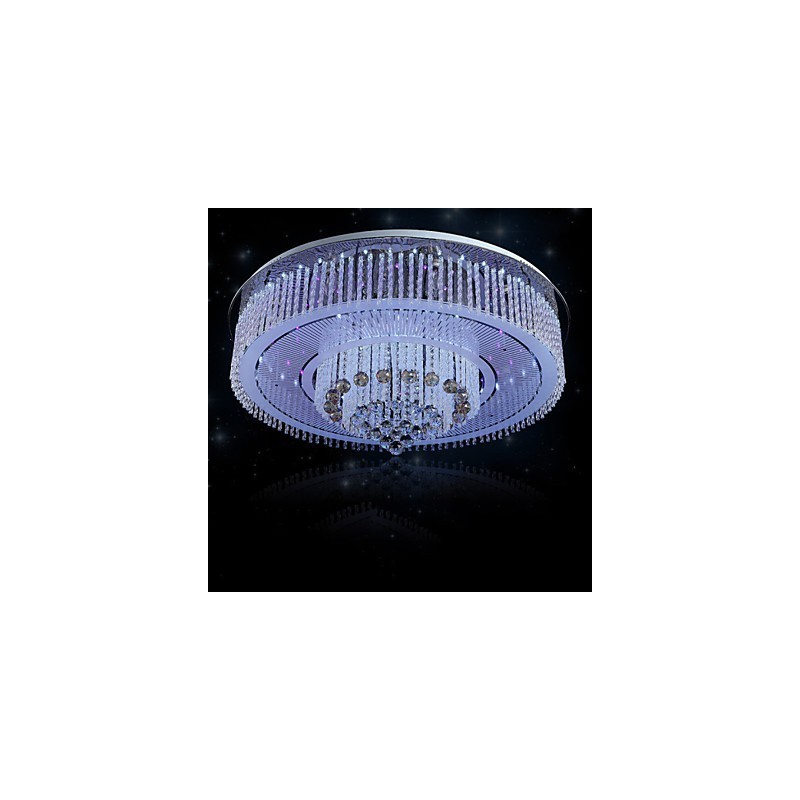 Lampadario a filo moderno contemporaneo in cristallo
