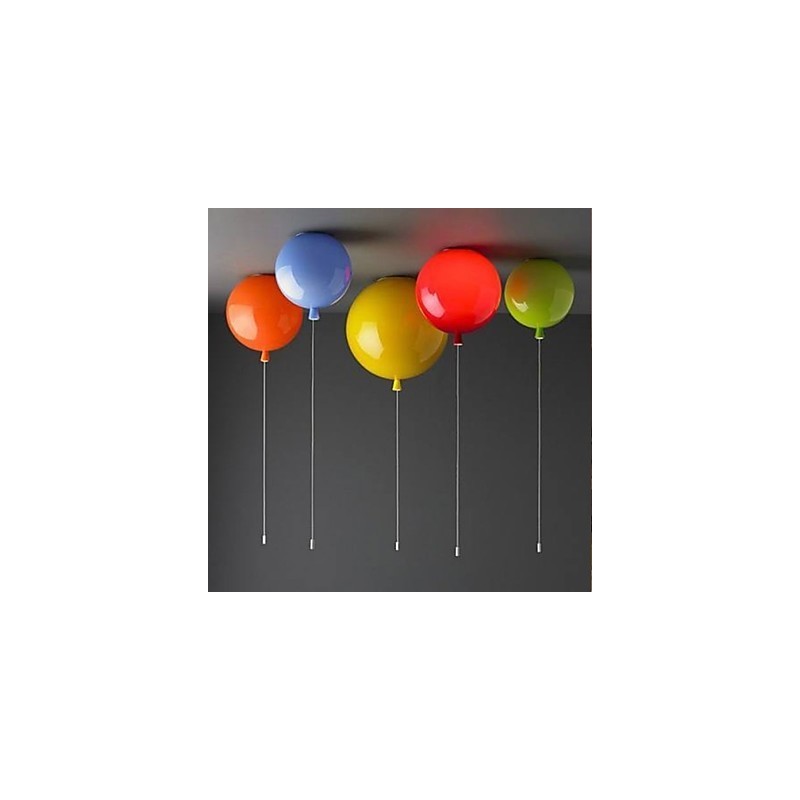 Plafoniera globo moderna in metallo da incasso