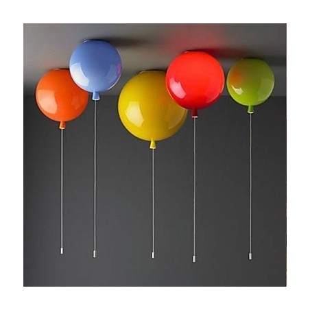 Plafoniera globo moderna in metallo da incasso