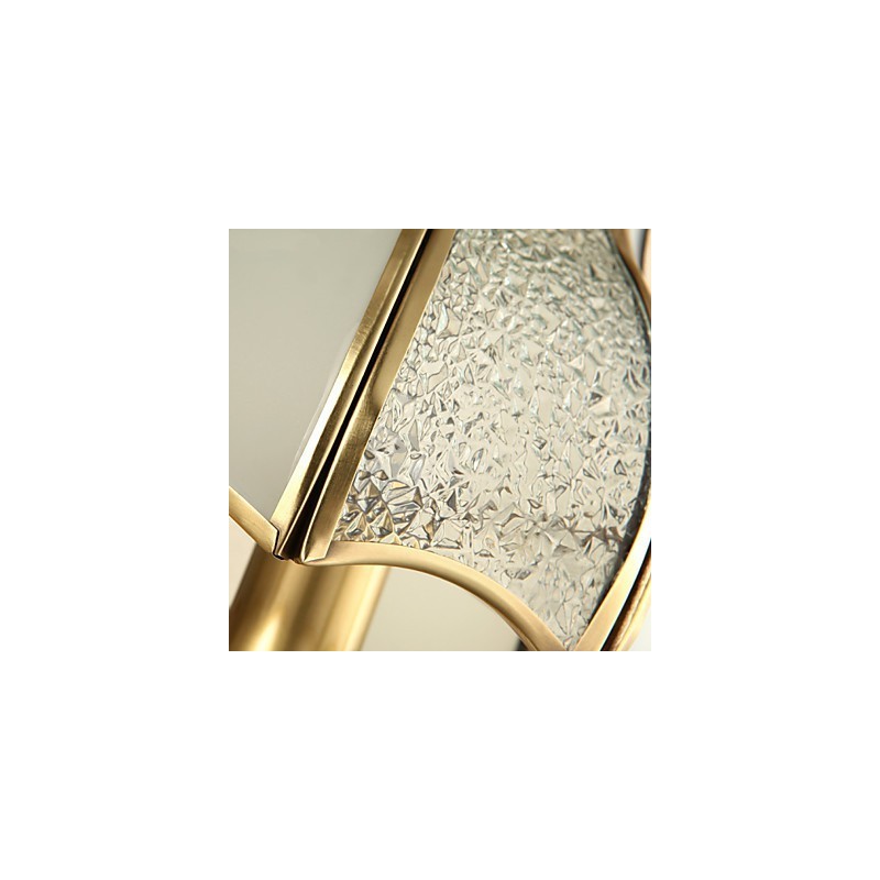 Applique da parete classica Mini in ottone con lampadina inclusa
