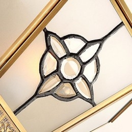 Applique da parete Mini stile tradizionale/classico in metallo ottone