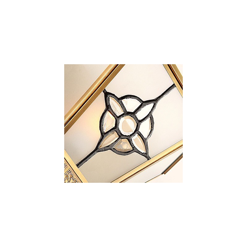 Applique da parete Mini stile tradizionale/classico in metallo ottone