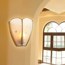 Applique da parete mini in ottone stile tradizionale classico
