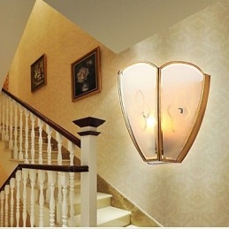 Applique da parete mini in ottone stile tradizionale classico