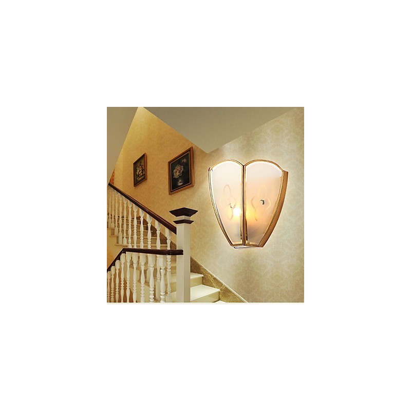 Applique da parete mini in ottone stile tradizionale classico