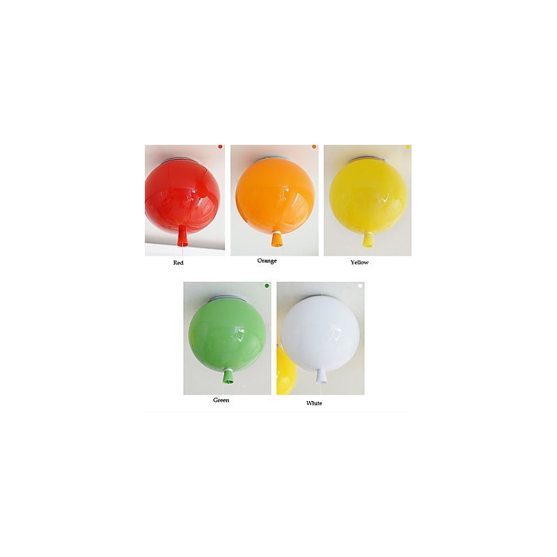 Plafoniera globo moderna in metallo da incasso