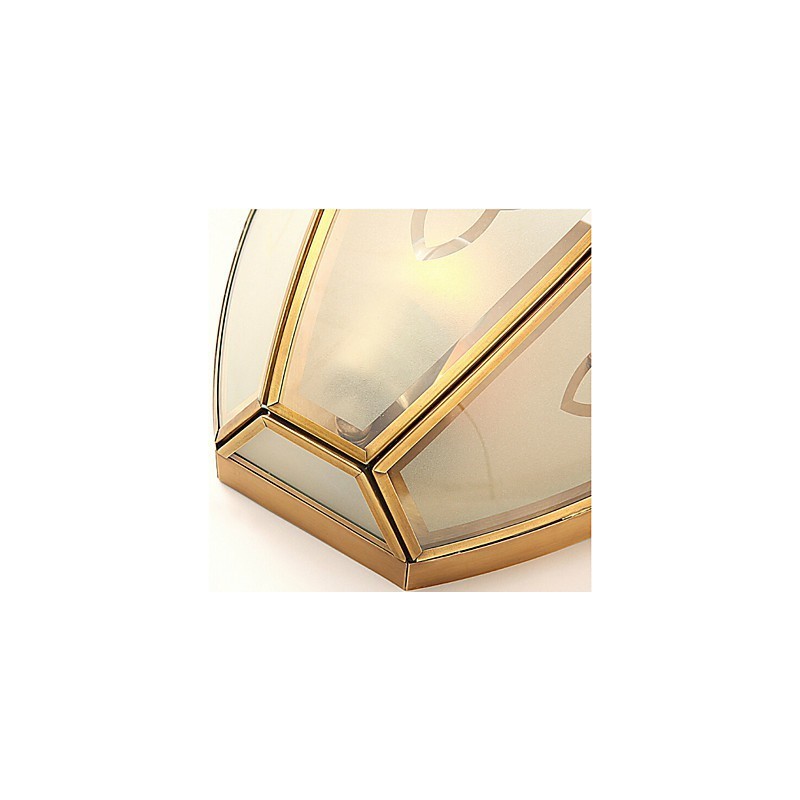 Applique da parete mini in ottone stile tradizionale classico