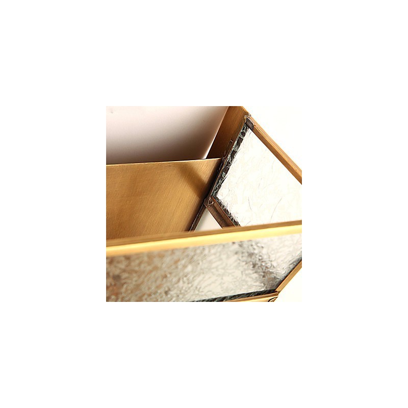 Applique da parete Mini stile tradizionale/classico in metallo e ottone