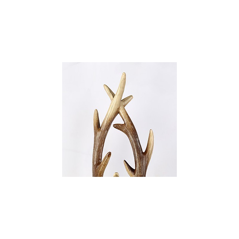 Applique da parete mini tradizionale/classica in resina finitura ottone
