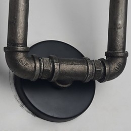 Applique da parete retrò in metallo per caffetteria