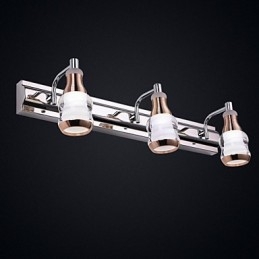 Applique da parete per bagno LED integrato moderno contemporaneo metallo multicolore