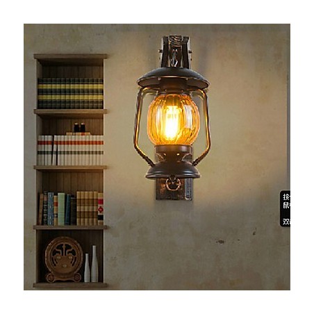 Applique da parete 1 luce classica europea artistica