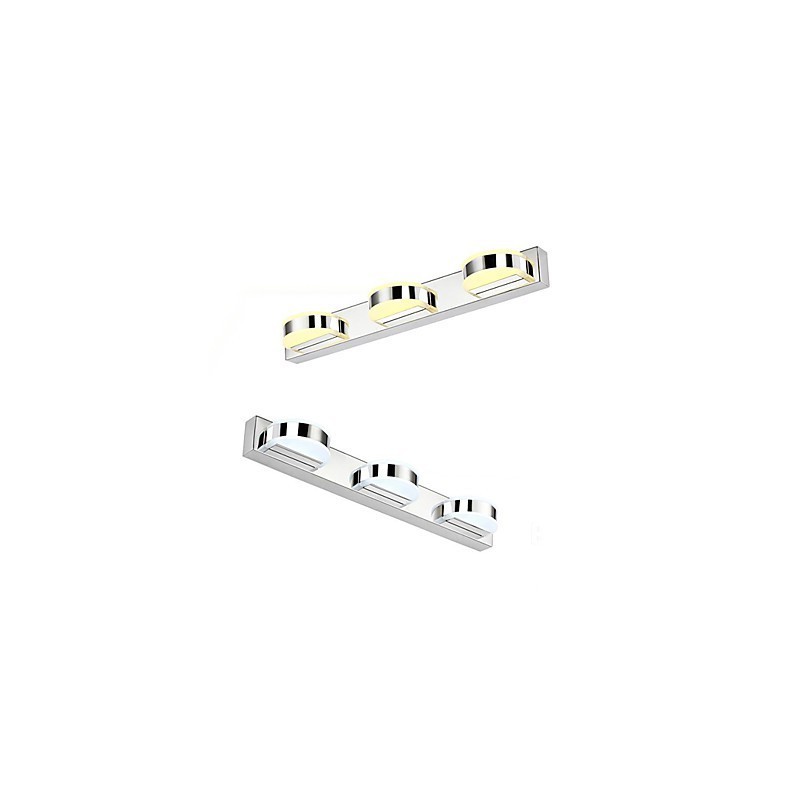 Applique da bagno LED 12W in metallo stile moderno contemporaneo