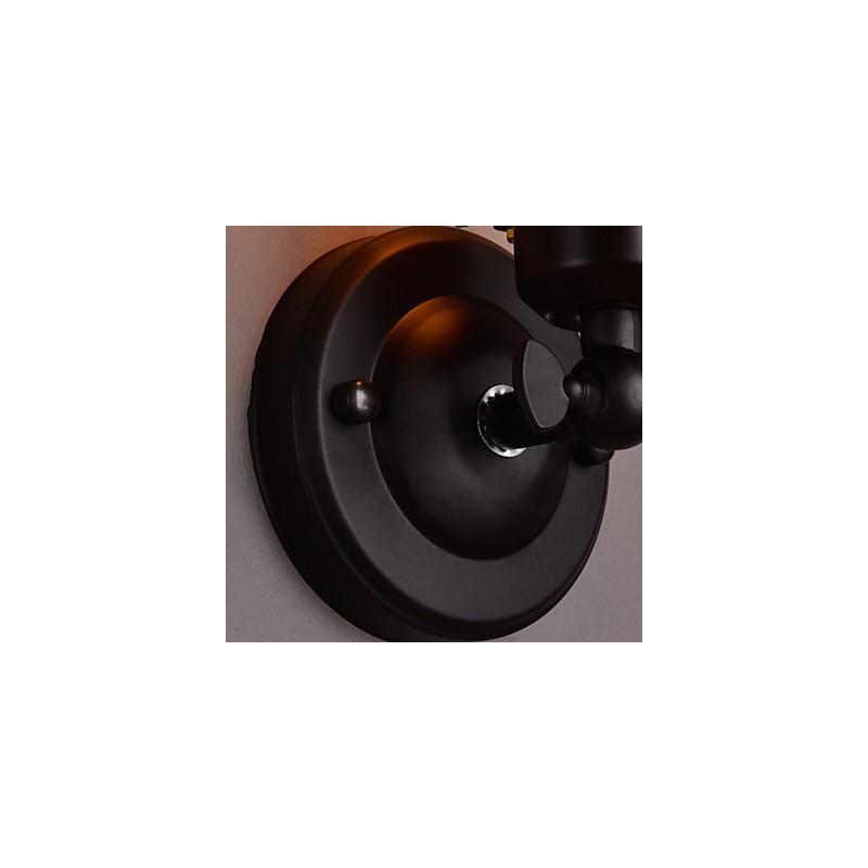 Applique da parete in metallo stile rustico/lodge 1 luce