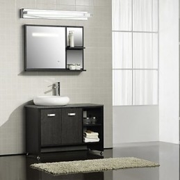 Applique specchio bagno LED integrato acciaio inox e acrilico 70 cm