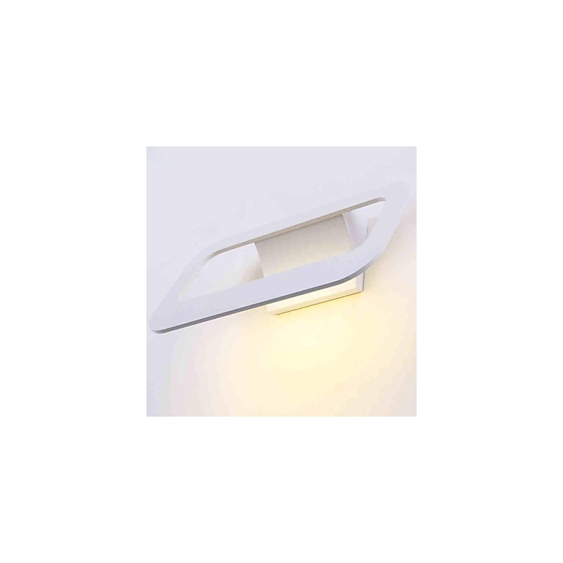 Applique da parete a filo moderna contemporanea in metallo LED integrato 6 W