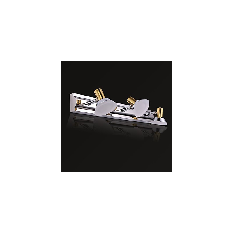 Applique da parete per bagno LED integrato metallo multicolore 46 cm