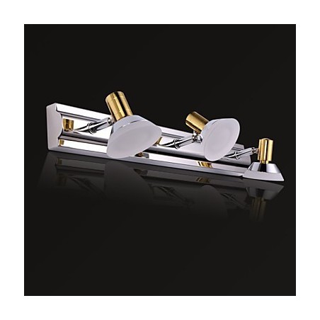 Applique da parete per bagno LED integrato metallo multicolore 46 cm