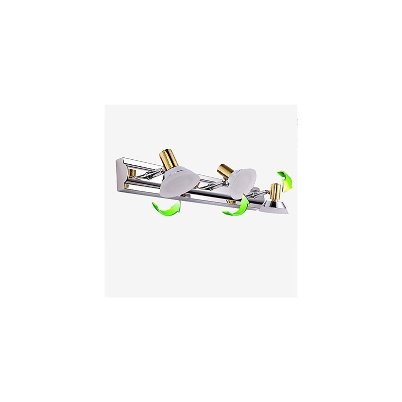 Applique da parete per bagno LED integrato metallo multicolore 46 cm