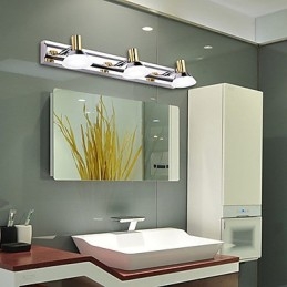 Applique da parete per bagno LED integrato metallo multicolore 46 cm