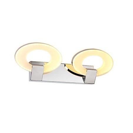 Applique da parete per bagno LED Mini Style moderna in metallo