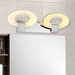 Applique da parete per bagno LED Mini Style moderna in metallo