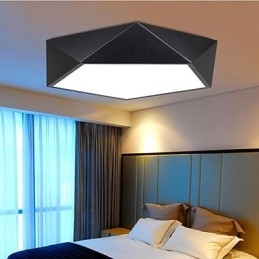 Plafoniera moderna geometrica in metallo 42 cm 3 lampadine