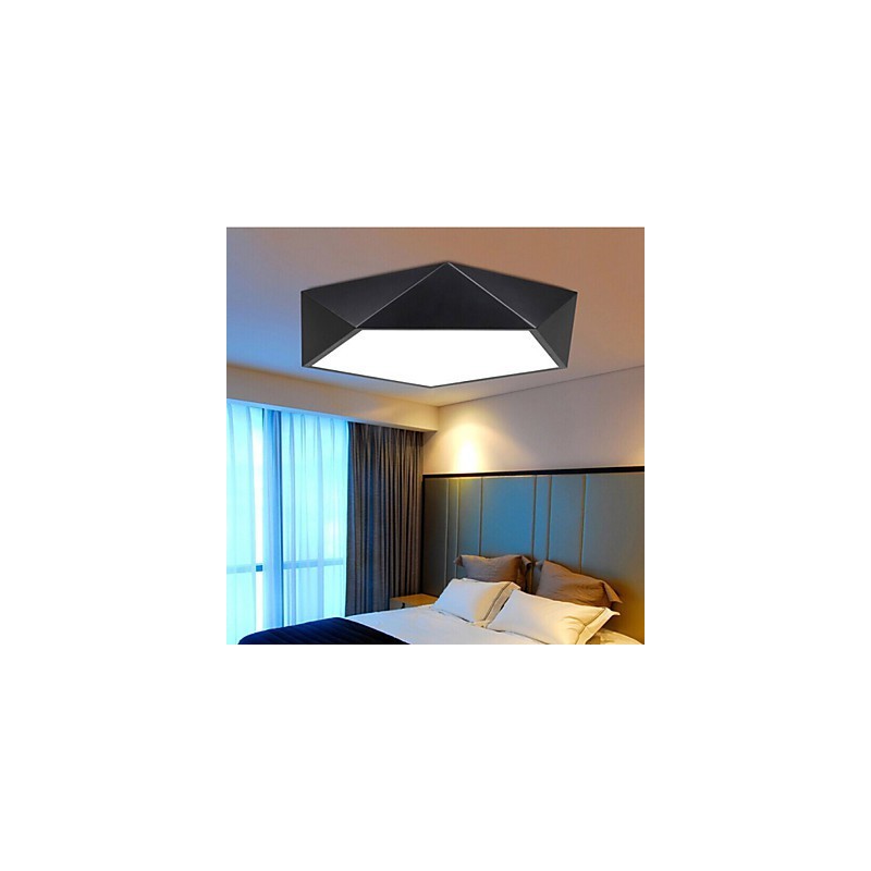 Plafoniera moderna geometrica in metallo 42 cm 3 lampadine