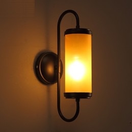 Applique da parete a candelabro stile country americano contemporaneo