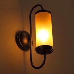 Applique da parete a candelabro stile country americano contemporaneo