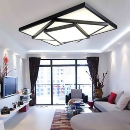 Plafoniera da incasso quadrata moderna contemporanea LED integrato 24 W
