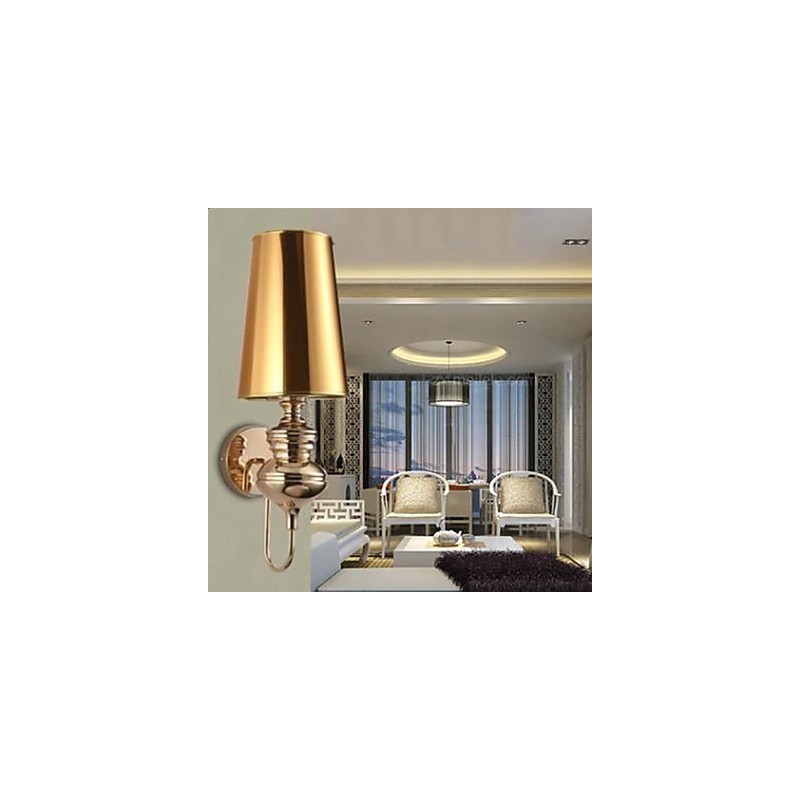 Applique da parete LED moderna argento 40 W 47 cm
