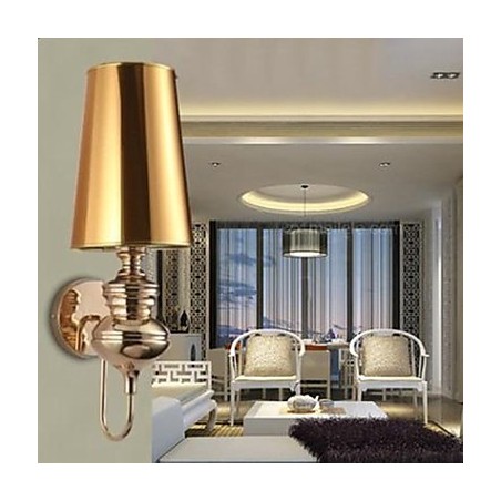 Applique da parete LED moderna argento 40 W 47 cm