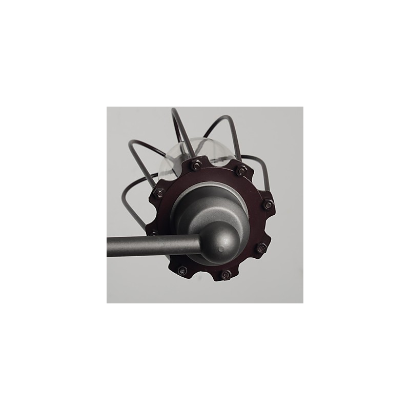Applique da parete industriale in metallo stile American Country