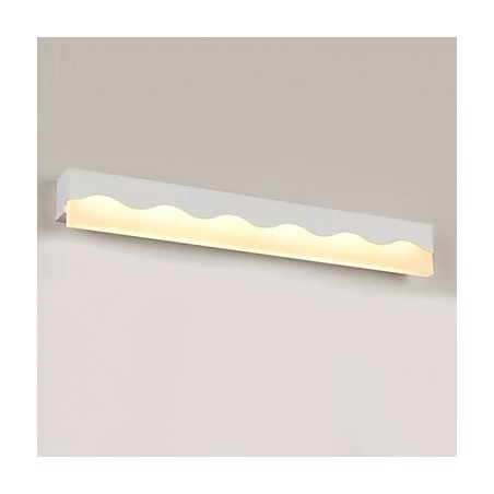 Applique da bagno Wall Washer LED integrato mini moderna contemporanea in metallo