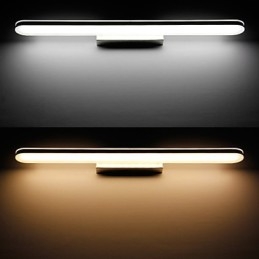 Applique da parete da bagno LED Mini moderna contemporanea in metallo