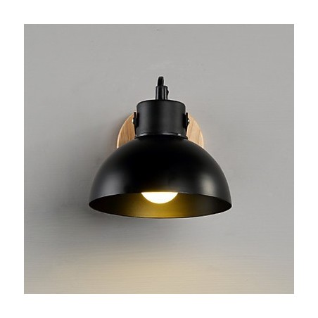 Max Applique da parete Country in metallo nera Mini